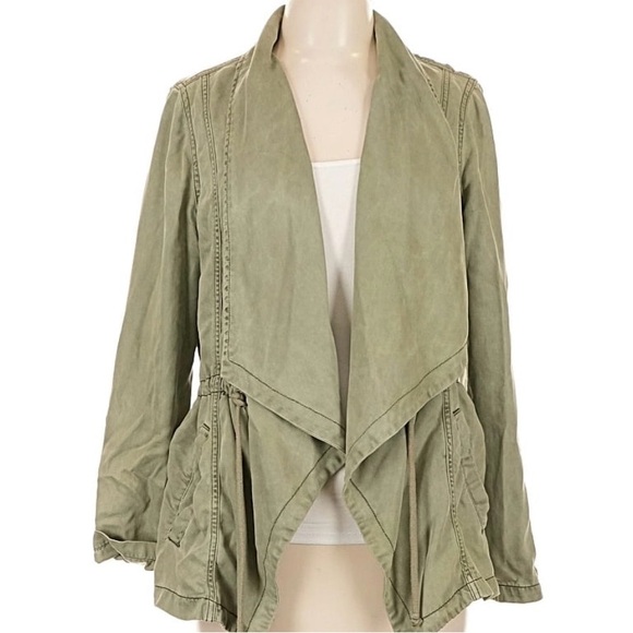 Max Jeans Olive Jacket Size S - Picture 9 of 10